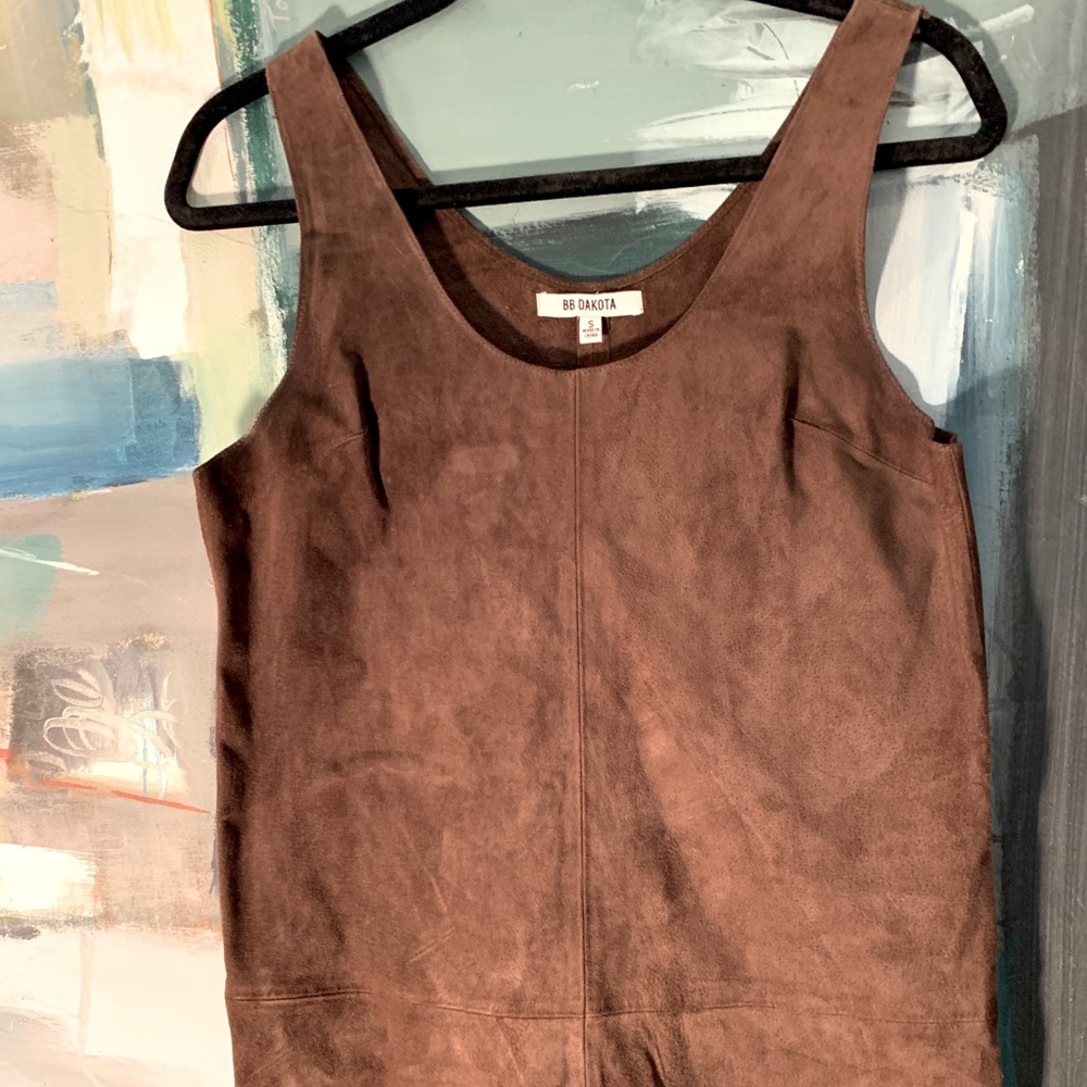 BB Dakota Brown Suede Tunic/Dress